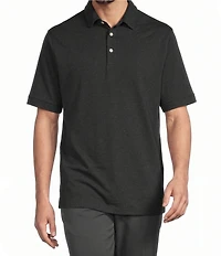Roundtree & Yorke TravelSmart Short Sleeve Heather Polo