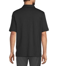 Roundtree & Yorke TravelSmart Short Sleeve Heather Polo
