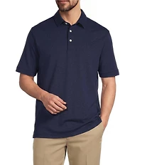 Roundtree & Yorke TravelSmart Short Sleeve Heather Polo