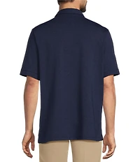 Roundtree & Yorke TravelSmart Short Sleeve Heather Polo