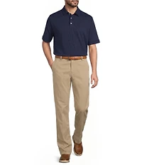 Roundtree & Yorke TravelSmart Short Sleeve Heather Polo