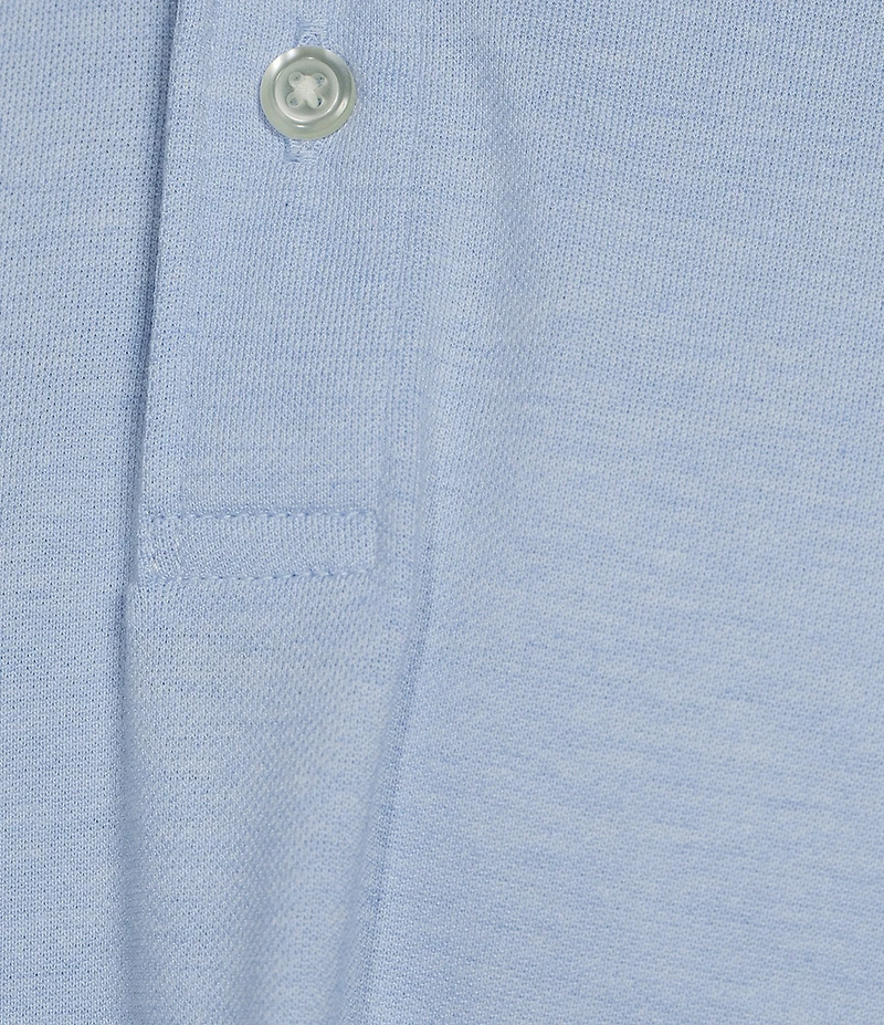 Roundtree & Yorke TravelSmart Short Sleeve Heather Polo