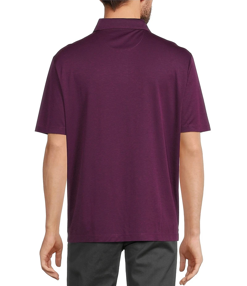 Roundtree & Yorke TravelSmart Short Sleeve Solid Polo Shirt