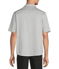 Roundtree & Yorke TravelSmart Short Sleeve Solid/Non-Solid Button Front Shirt