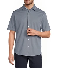 Roundtree & Yorke TravelSmart Short Sleeve Solid/Non-Solid Button Front Shirt
