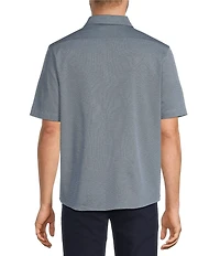 Roundtree & Yorke TravelSmart Short Sleeve Solid/Non-Solid Button Front Shirt