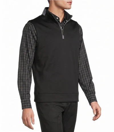 Roundtree & Yorke TravelSmart Solid Quarter Zip Vest