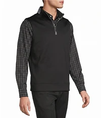 Roundtree & Yorke TravelSmart Solid Quarter Zip Vest