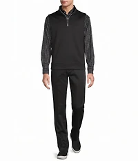 Roundtree & Yorke TravelSmart Solid Quarter Zip Vest