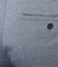 Roundtree & Yorke True Blue 8#double; Inseam Classic Flat Front Dobby Print Pull On Shorts