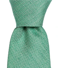 Roundtree & Yorke Xander Solid 3/8#double; Silk-Blend Tie