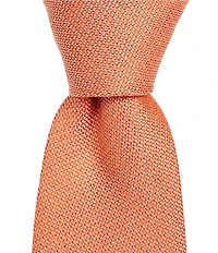 Roundtree & Yorke Xander Solid 3/8#double; Silk-Blend Tie