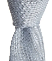Roundtree & Yorke Xander Solid 3/8#double; Silk-Blend Tie