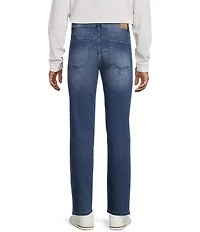 Rowm 5-Pocket Medium Indigo Terry Pants