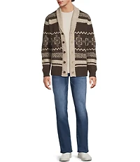 Rowm 5-Pocket Medium Indigo Terry Pants