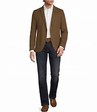 Rowm Big & Tall Jacquard Textured Knit Blazer