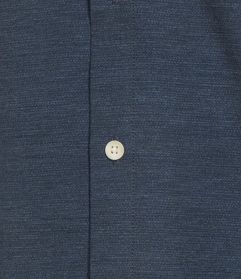 Rowm Big & Tall Rec + Relax Solid Textured Shirt