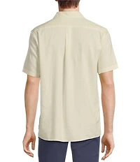 Rowm Big & Tall Short Sleeve Outsider Stripe Pattern Shirt