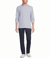 Rowm Big & Tall Solid Ribbed T-Shirt