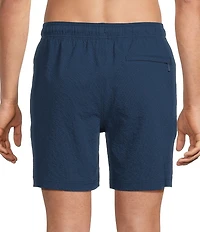 Rowm Day Dipper 6#double; Solid Seersucker Swim Trunks