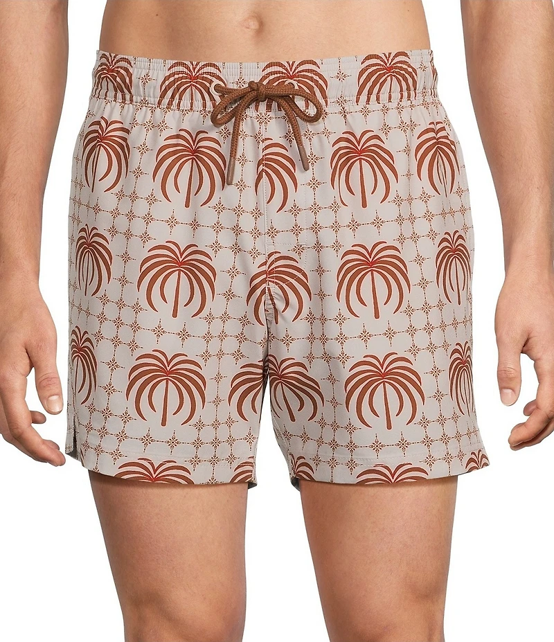 Rowm Double Dip 6#double; Inseam Cabana Swim Trunks