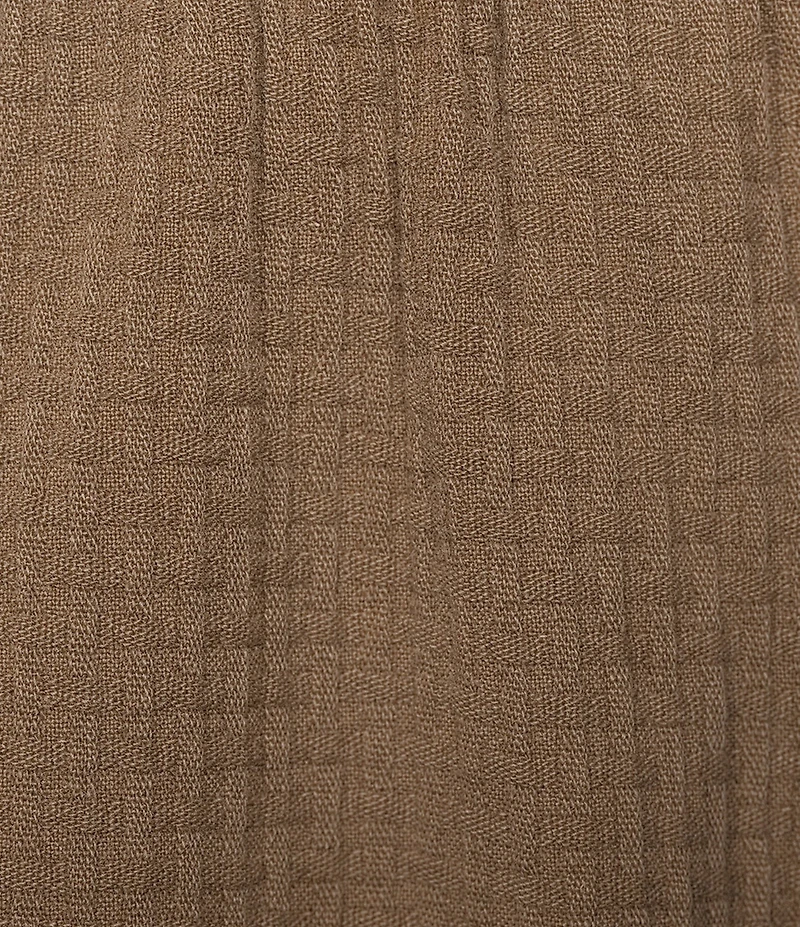 Rowm Drawstring Garment Dyed Solid Texture 7#double; Inseam Shorts