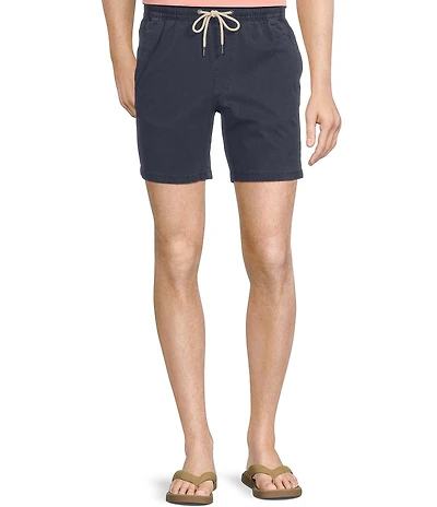 Rowm Flat Front Solid 7#double; Inseam Shorts