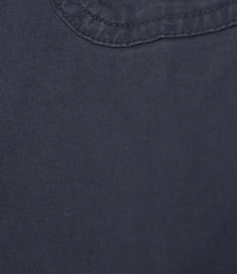 Rowm Flat Front Solid 7#double; Inseam Shorts