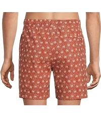 Rowm Geo Floral 6#double; Swim Trunks
