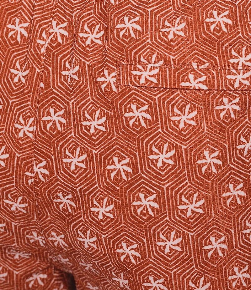 Rowm Geo Floral 6#double; Swim Trunks