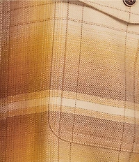 Rowm Long Sleeve 2 Pocket Jasper Plaid Button Down Sport Shirt