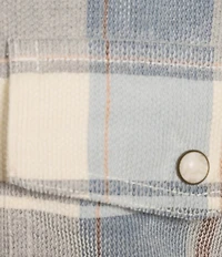 Rowm Long Sleeve Buffalo Plaid Cord Shirt