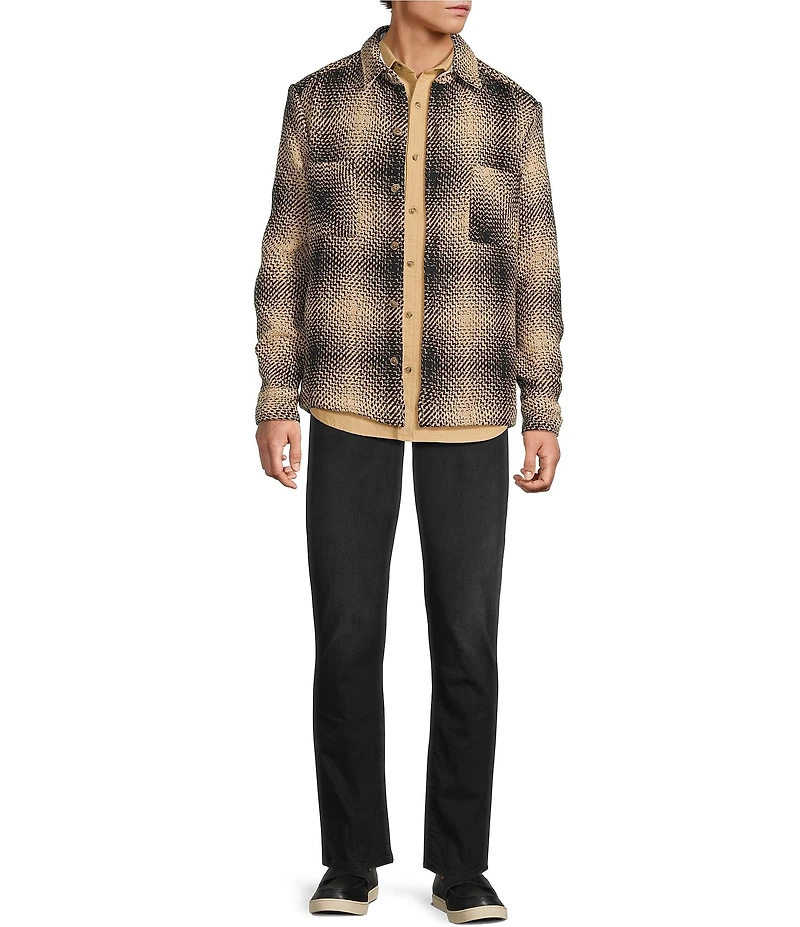 Rowm Long Sleeve Chunky Twill Shirt Jacket