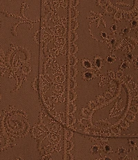 Rowm Long Sleeve Embroidered Shirt Jacket