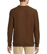 Rowm Long Sleeve Herringbone T-Shirt