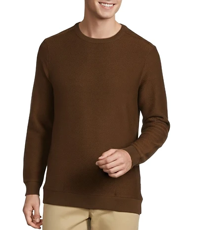 Rowm Long Sleeve Herringbone T-Shirt