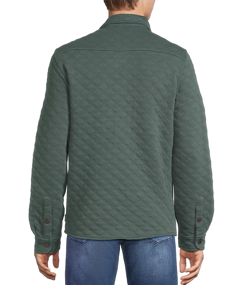 Rowm Long Sleeve Quilted Shirt Jacket