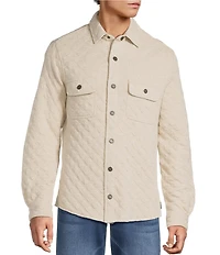 Rowm Long Sleeve Quilted Shirt Jacket