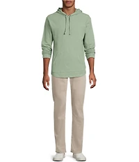 Rowm Long Sleeve Slub Hoodie