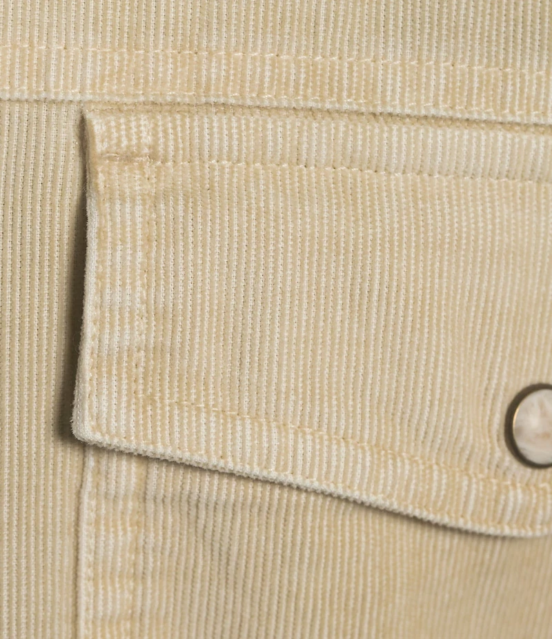 Rowm Long Sleeve Solid Cord Shirt