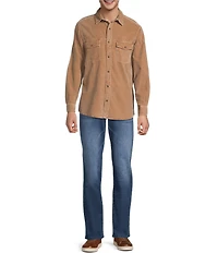Rowm Long Sleeve Solid Cord Shirt