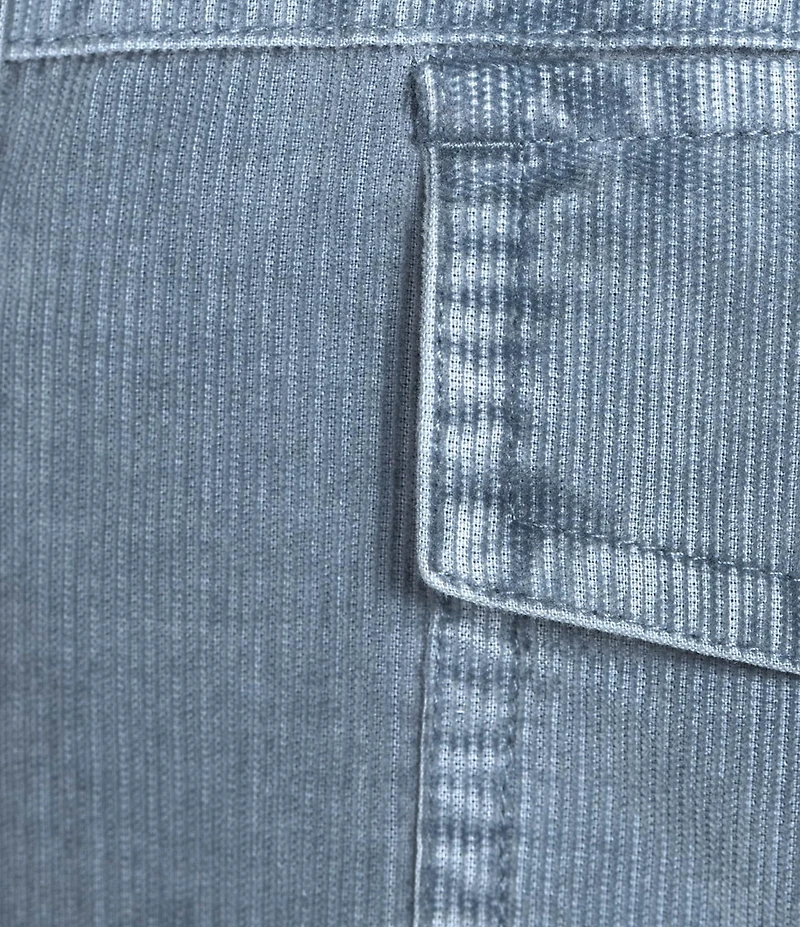 Rowm Long Sleeve Solid Cord Shirt