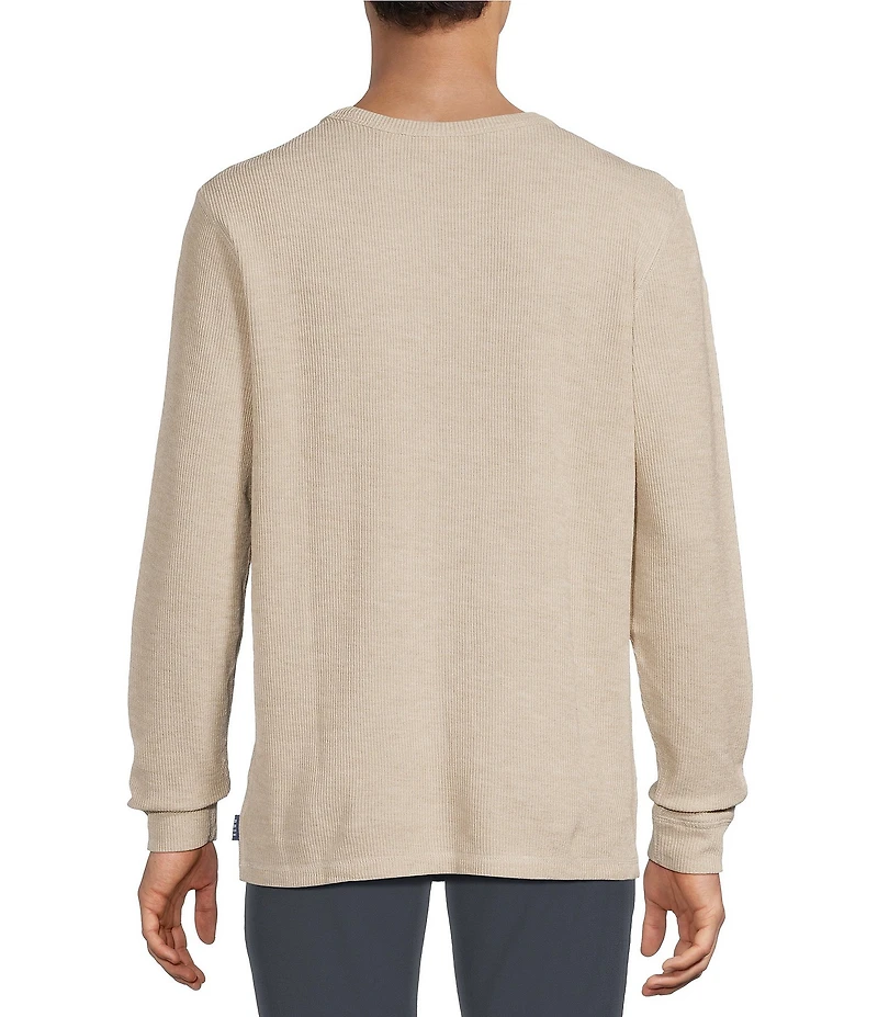 Rowm Long Sleeve Solid Ribbed T-Shirt