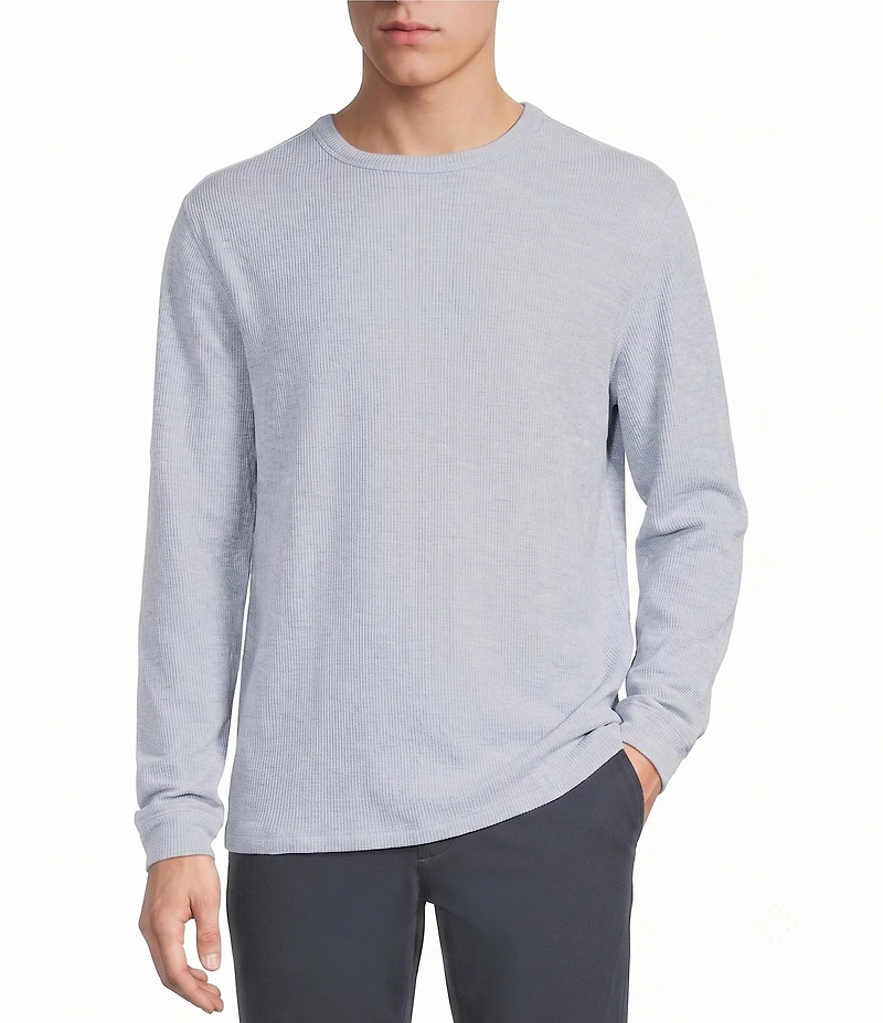 Rowm Long Sleeve Solid Ribbed T-Shirt