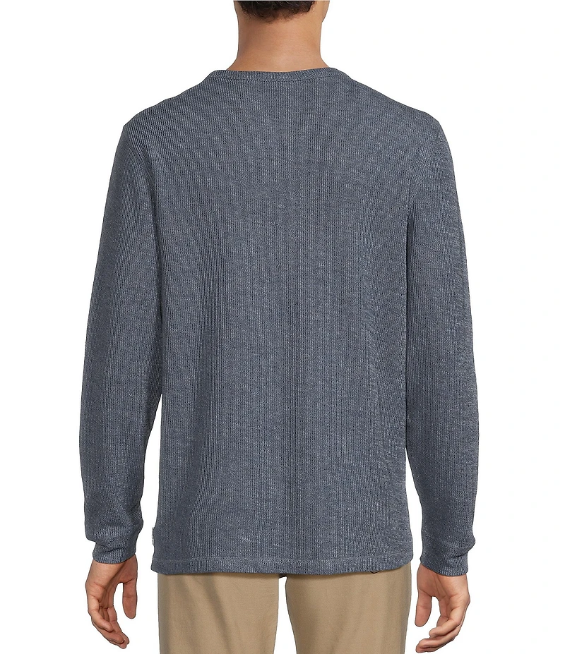 Rowm Long Sleeve Solid Ribbed T-Shirt