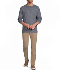 Rowm Long Sleeve Solid Ribbed T-Shirt