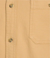 Rowm Long Sleeve Solid Textured Woven Shirt