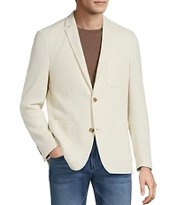 Rowm Long Sleeve Textured Solid Knit Blazer