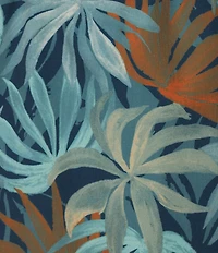 Rowm Multi Leaf 6#double; Swim Trunks