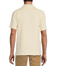 Rowm Outsider's Oasis Short Sleeve Embroidered Camp Weekender Shirt